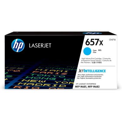 Χρωματοκιβώτιο HP 657X Cyan - Υψηλή Χωρητικότητα Χρωματοκιβώτιο HP 657X Cyan - Υψηλή Χωρητικότητα