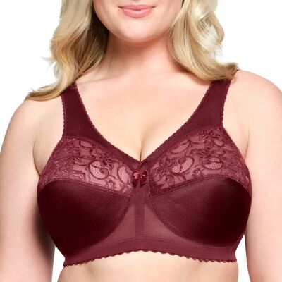 Glamorise MagicLift Original Stütz-BH - bordeaux Glamorise MagicLift Original Stütz-BH - bordeaux