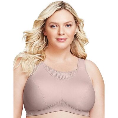 Glamorise Roségold Bustier Sport Plus Taille - Sport Bustier Glamorise Roségold Bustier Sport Plus Taille - Sport Bustier