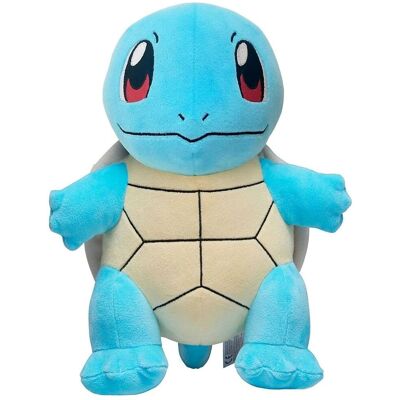 Pokémon - Squirtle - Bleu - 20cm - Peluche - Publicité Pokémon - Squirtle - Bleu - 20cm - Peluche - Publicité