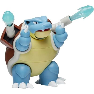 Figura de Ação Pokémon Blastoise - 10cm - Licença oficial Figura de Ação Pokémon Blastoise - 10cm - Licença oficial