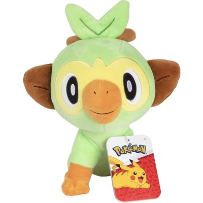 Jazwares Pokémon Chimpep Grookey Peluche - 20cm Jazwares Pokémon Chimpep Grookey Peluche - 20cm