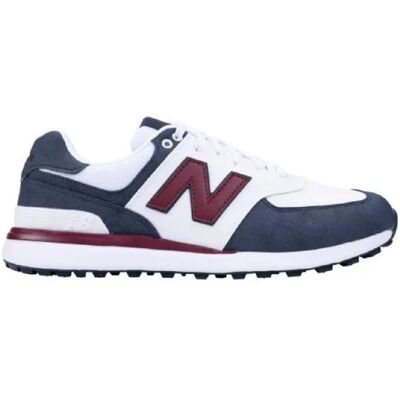 New Balance 574 Greens V2 Golf sko Herre Blå Hvit Rød - Golf sko New Balance 574 Greens V2 Golf sko Herre Blå Hvit Rød - Golf sko