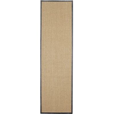 HEINE HOME Sisal Teppich - 80x270cm - Grau - Langlebig und Elegant HEINE HOME Sisal Teppich - 80x270cm - Grau - Langlebig und Elegant