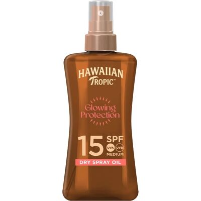 Hawaiian Tropic SPF 15 Trockenspray-Öl - Sonnenschutz Hawaiian Tropic SPF 15 Trockenspray-Öl - Sonnenschutz