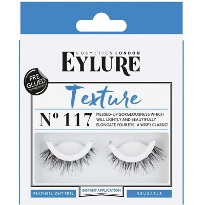 Eylure 117 Pre Glued Strip Lashes - False Eyelashes Eylure 117 Pre Glued Strip Lashes - False Eyelashes