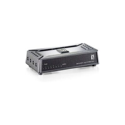 Switch de Red LevelOne FSW-0808TX - 8 Puertos 10/100 Mbps Gris Switch de Red LevelOne FSW-0808TX - 8 Puertos 10/100 Mbps Gris
