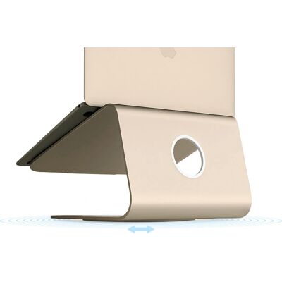 Rain Design mStand 360 Laptopständer - Gold - Laptopständer Rain Design mStand 360 Laptopständer - Gold - Laptopständer
