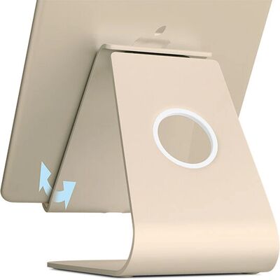 Rain Design mStand tablet plus - Support réglable pour iPad - Or - Publicité Rain Design mStand tablet plus - Support réglable pour iPad - Or - Publicité