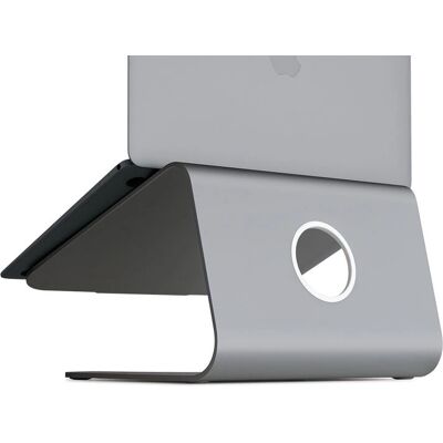 Rain Design mStand Laptop Standaard - Ergonomisch Aluminium, 17" Max Rain Design mStand Laptop Standaard - Ergonomisch Aluminium, 17" Max