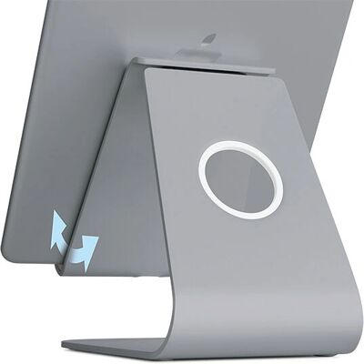 Rain Design mStand Tablet Plus - Höhenverstellbarer Tablet-Ständer - Grau Rain Design mStand Tablet Plus - Höhenverstellbarer Tablet-Ständer - Grau