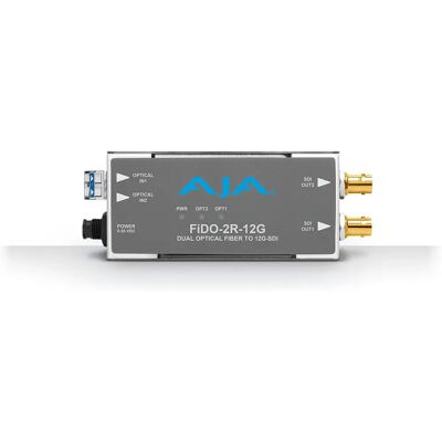 AJA FiDO-2R-12G - Aktiver Video-Konverter AJA FiDO-2R-12G - Aktiver Video-Konverter