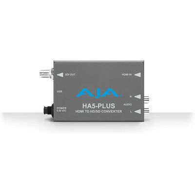 Convertisseur vidéo actif AJA HA5-Plus - 1920x1080 - HDMI + RCA - BNC Convertisseur vidéo actif AJA HA5-Plus - 1920x1080 - HDMI + RCA - BNC