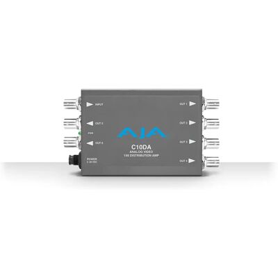 AJA C10DA Interruttore Video - Distribuisce PAL, NTSC - Studio & Produzione AJA C10DA Interruttore Video - Distribuisce PAL, NTSC - Studio & Produzione
