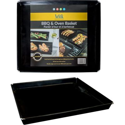 Plateau Antiadhésif Nostik pour Barbecue - 1.5L - Panier Four et Grill - Publicité Plateau Antiadhésif Nostik pour Barbecue - 1.5L - Panier Four et Grill - Publicité