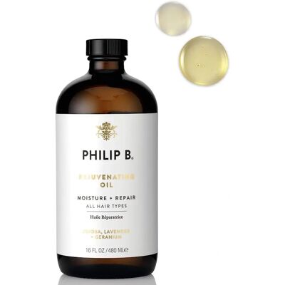 Philip B Rejuvenating Oil - Moisture + Repair - All Hair Types - 480ml Philip B Rejuvenating Oil - Moisture + Repair - All Hair Types - 480ml