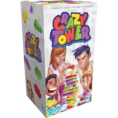 Synapses Games Crazy Tower - Jeu de Société à partir de 8 ans - 1-4 Joueurs - Publicité Synapses Games Crazy Tower - Jeu de Société à partir de 8 ans - 1-4 Joueurs - Publicité