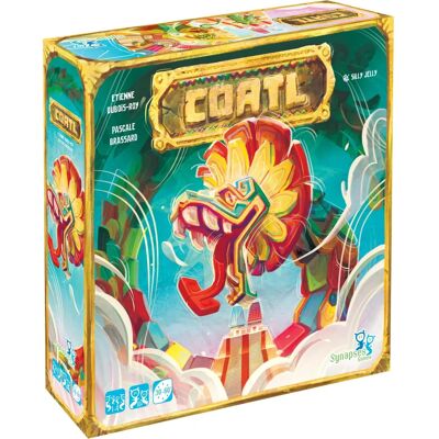 LatestBuy Coatl Strategická Stolní Hra - Hra s Peraťými Hadmi LatestBuy Coatl Strategická Stolní Hra - Hra s Peraťými Hadmi