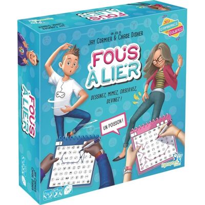 Synapses Games Fous à Lier - Jeu de société familial - Publicité Synapses Games Fous à Lier - Jeu de société familial - Publicité