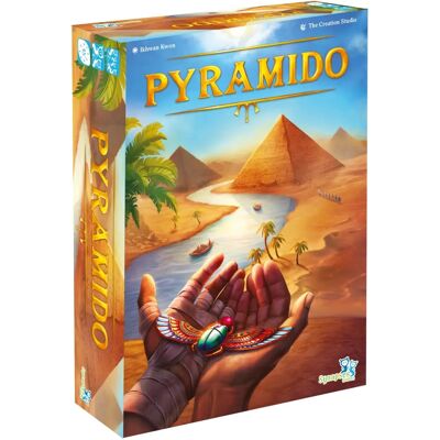 Synapses Games Pyramido - Jeu stratégique de construction de pyramides - Publicité Synapses Games Pyramido - Jeu stratégique de construction de pyramides - Publicité