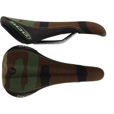 Sella SDG Bel Air Cro-Mo Rail - Verde - Camo - 140mm Larga - Sella Sella SDG Bel Air Cro-Mo Rail - Verde - Camo - 140mm Larga - Sella