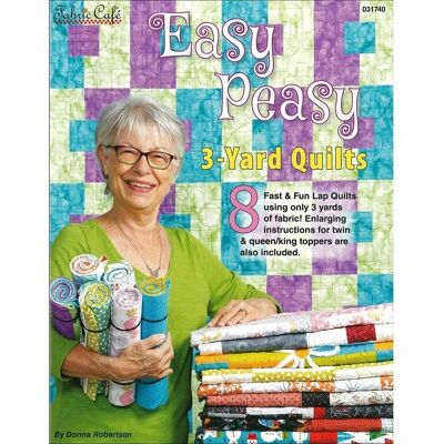 Fabric Cafe Easy Peasy 3-yard quilts - tkanina Fabric Cafe Easy Peasy 3-yard quilts - tkanina