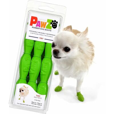 Pawz Naturlatex Hundskor - Liten, Grön - Hundskor Pawz Naturlatex Hundskor - Liten, Grön - Hundskor