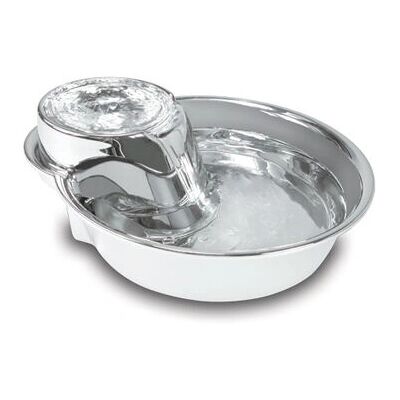 Fontana d'acqua in acciaio inossidabile Pioneer Pet Big Max - Ciotola per cani e gatti Fontana d'acqua in acciaio inossidabile Pioneer Pet Big Max - Ciotola per cani e gatti