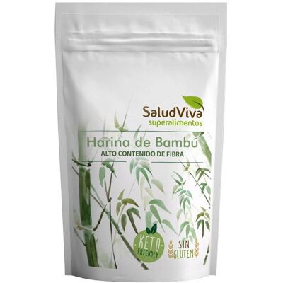 Salud Viva Harina de Bambú - Sin Gluten, Alta Fibra, Bajo en Carbohidratos Salud Viva Harina de Bambú - Sin Gluten, Alta Fibra, Bajo en Carbohidratos