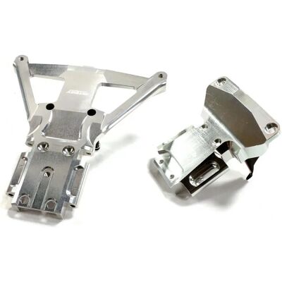 Integy - Traxxas Slash 4x4 LCG - Zilver - Front - Bulkhead Integy - Traxxas Slash 4x4 LCG - Zilver - Front - Bulkhead