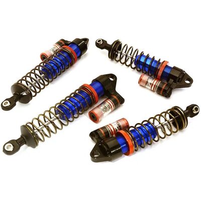 Integy - Piggyback Shock Set - Blauw - Schokdempers Integy - Piggyback Shock Set - Blauw - Schokdempers