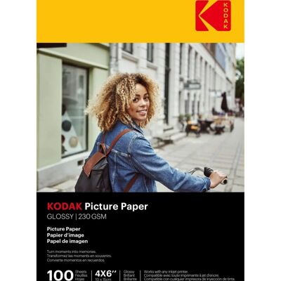 KODAK 10x15cm Glänzendes Fotopapier - Fotopapier KODAK 10x15cm Glänzendes Fotopapier - Fotopapier