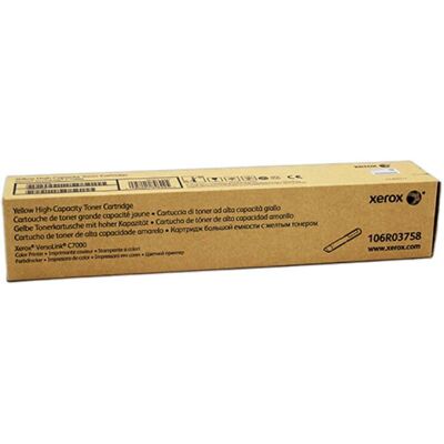 Toner Jaune Xerox - VersaLink C7000 - 10,100 Pages - Publicité Toner Jaune Xerox - VersaLink C7000 - 10,100 Pages - Publicité