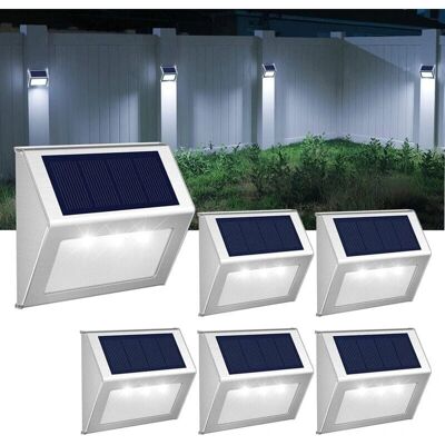Luces Solares Blancas Augro para Exterior - Luz Decorativa de Jardín Impermeable Luces Solares Blancas Augro para Exterior - Luz Decorativa de Jardín Impermeable