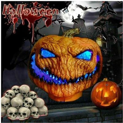 FLEMYE - LED Pumpkin - Outdoor - Halloween - Decor Prop FLEMYE - LED Pumpkin - Outdoor - Halloween - Decor Prop