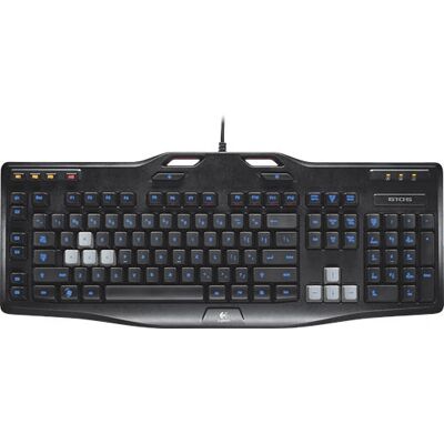 Logitech G105 Gaming Keyboard - Backlit LED, 6 G-keys, Macro Modes, Anti-Ghosting Logitech G105 Gaming Keyboard - Backlit LED, 6 G-keys, Macro Modes, Anti-Ghosting