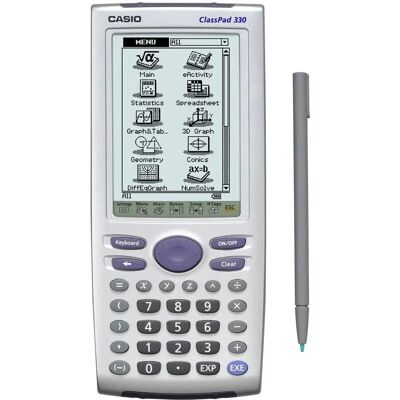 Casio ClassPad 330 Calculatrice graphique - calculator - Publicité Casio ClassPad 330 Calculatrice graphique - calculator - Publicité