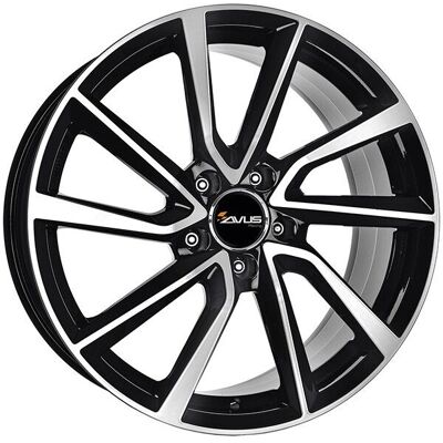 Mercedes-Benz Avus AC-518 Leichtmetallrad - 8x18 5x112 Schwarz Poliert Mercedes-Benz Avus AC-518 Leichtmetallrad - 8x18 5x112 Schwarz Poliert