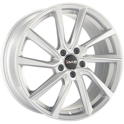 Avus AC-518 8.5x20 Alloy Velg - 5x112 - Hyper Zilver Avus AC-518 8.5x20 Alloy Velg - 5x112 - Hyper Zilver