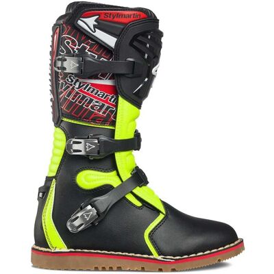 Bottes de motocross imperméables Stylmartin Impact Pro - Noir Jaune - 44 - Publicité Bottes de motocross imperméables Stylmartin Impact Pro - Noir Jaune - 44 - Publicité