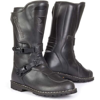 Botas de motocicleta impermeables Stylmartin MATRIX WP - Cuero de grano completo Botas de motocicleta impermeables Stylmartin MATRIX WP - Cuero de grano completo