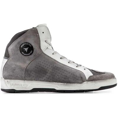 Chaussures de moto perforées Stylmartin Colorado - Gris Blanc taille 40 - Publicité Chaussures de moto perforées Stylmartin Colorado - Gris Blanc taille 40 - Publicité