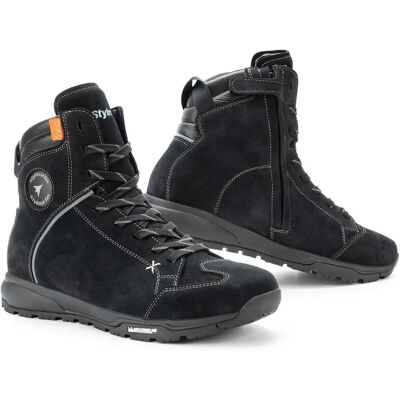 Stylmartin Zed Scarpe da moto impermeabili Nero 42 - Unisex Stylmartin Zed Scarpe da moto impermeabili Nero 42 - Unisex