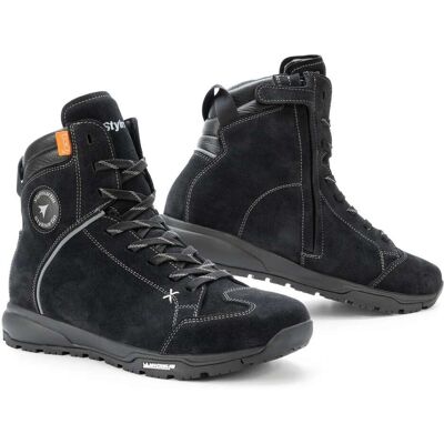 Stylmartin Zed Scarpe da moto impermeabili - Nero - 43 Stylmartin Zed Scarpe da moto impermeabili - Nero - 43