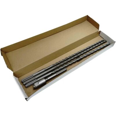 Silver GRĄŻAS SDS MAX 4 pc 16-22 mm Bohrerset Silver GRĄŻAS SDS MAX 4 pc 16-22 mm Bohrerset