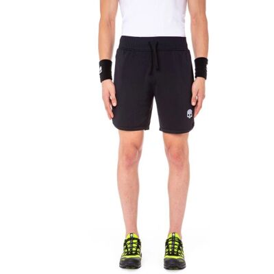 Shorts de tennis Hydrogen Tech pour hommes - noir - Publicité Shorts de tennis Hydrogen Tech pour hommes - noir - Publicité