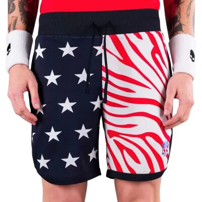 Hydrogen Star Shorts - Multicolor Tennisshorts für Männer Hydrogen Star Shorts - Multicolor Tennisshorts für Männer