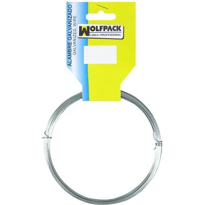 Wolfpack 01010306 Fil de Fer - 4/0,9mm - 50g - Protection contre la rouille Wolfpack 01010306 Fil de Fer - 4/0,9mm - 50g - Protection contre la rouille