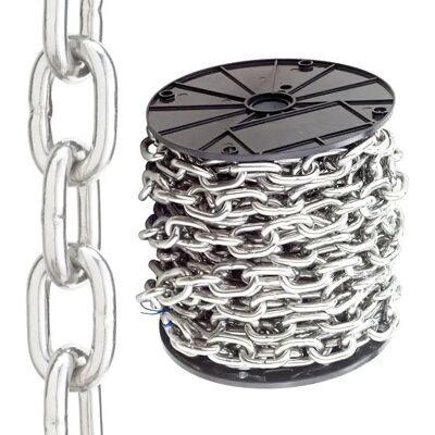 Wolfpack Cadena Zincada - 2mm, 111m Rollo Wolfpack Cadena Zincada - 2mm, 111m Rollo