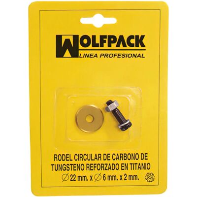 Roue de rechange pour coupe-carreaux LDL 22x6x2mm - Publicité Roue de rechange pour coupe-carreaux LDL 22x6x2mm - Publicité